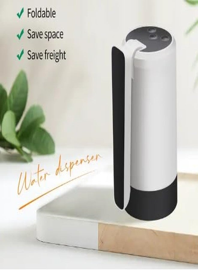 Adaamya أداميا® - مضخة موزع مياه أوتوماتيكية لزجاجة مياه سعة 20 لترًا مع كابل شحن USB محمول (مصنوع من مواد غذائية، عبوة من قطعة واحدة) - Image 2